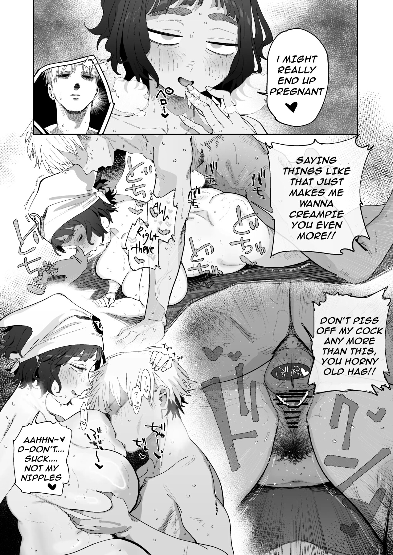 Hentai Manga Comic-The Horny Housewife from the Door to Door Bread Delivery Service-Read-24